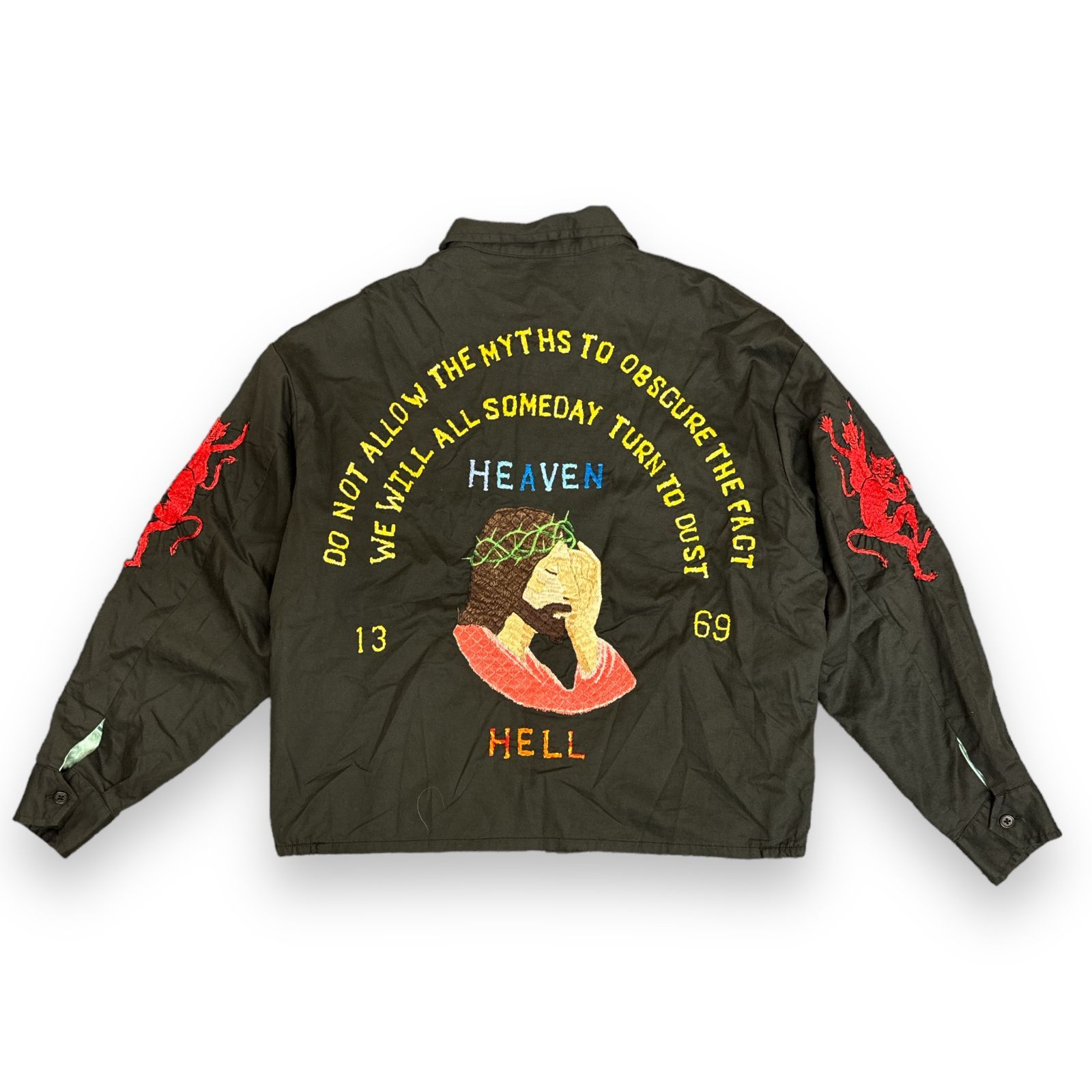 定価110000円 SAINT MICHAEL 23SS VIETNAM JAMBER ベトナムジャケット