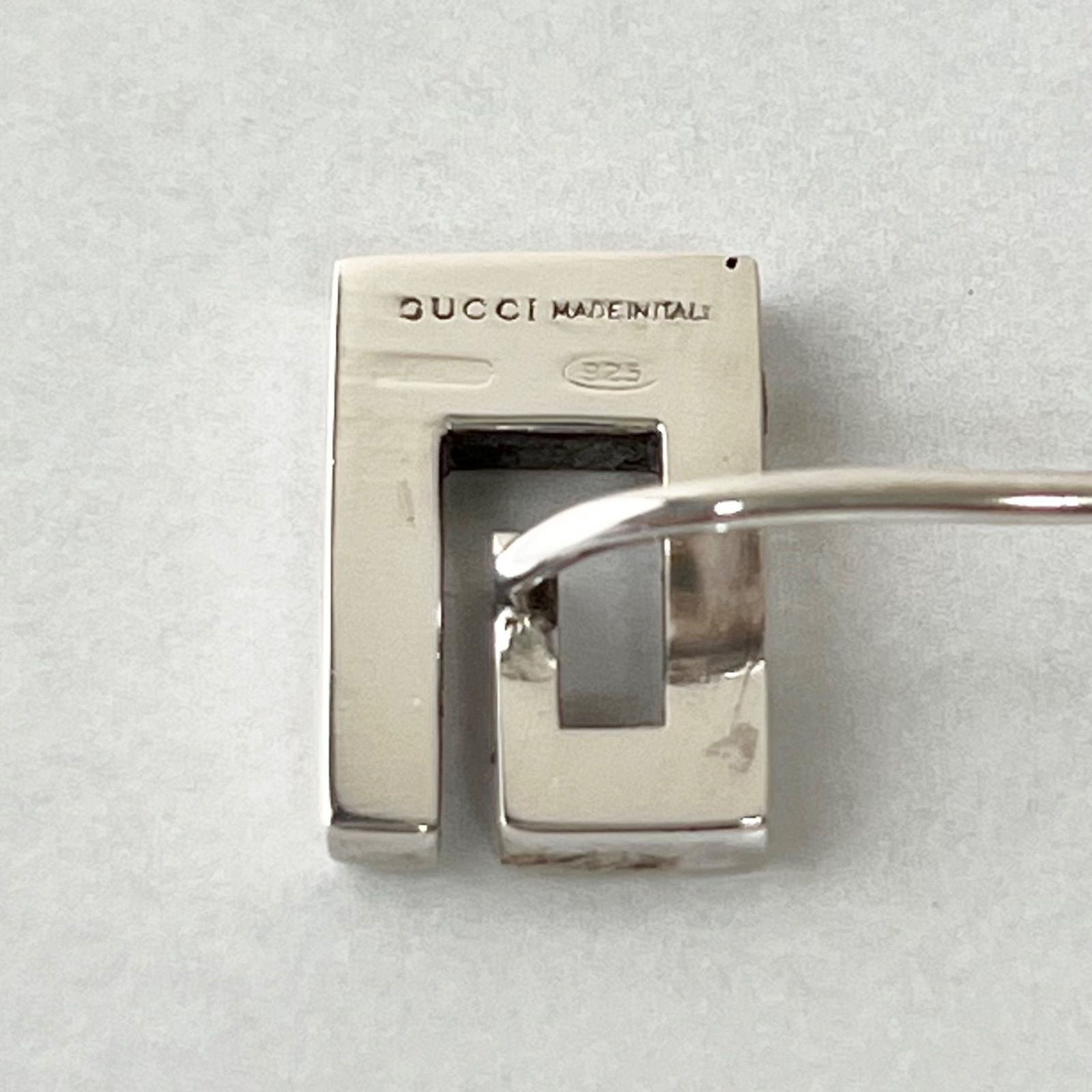 GUCCI グッチ ネクタイピン ピンブローチ ヴィンテージ シルバー 925