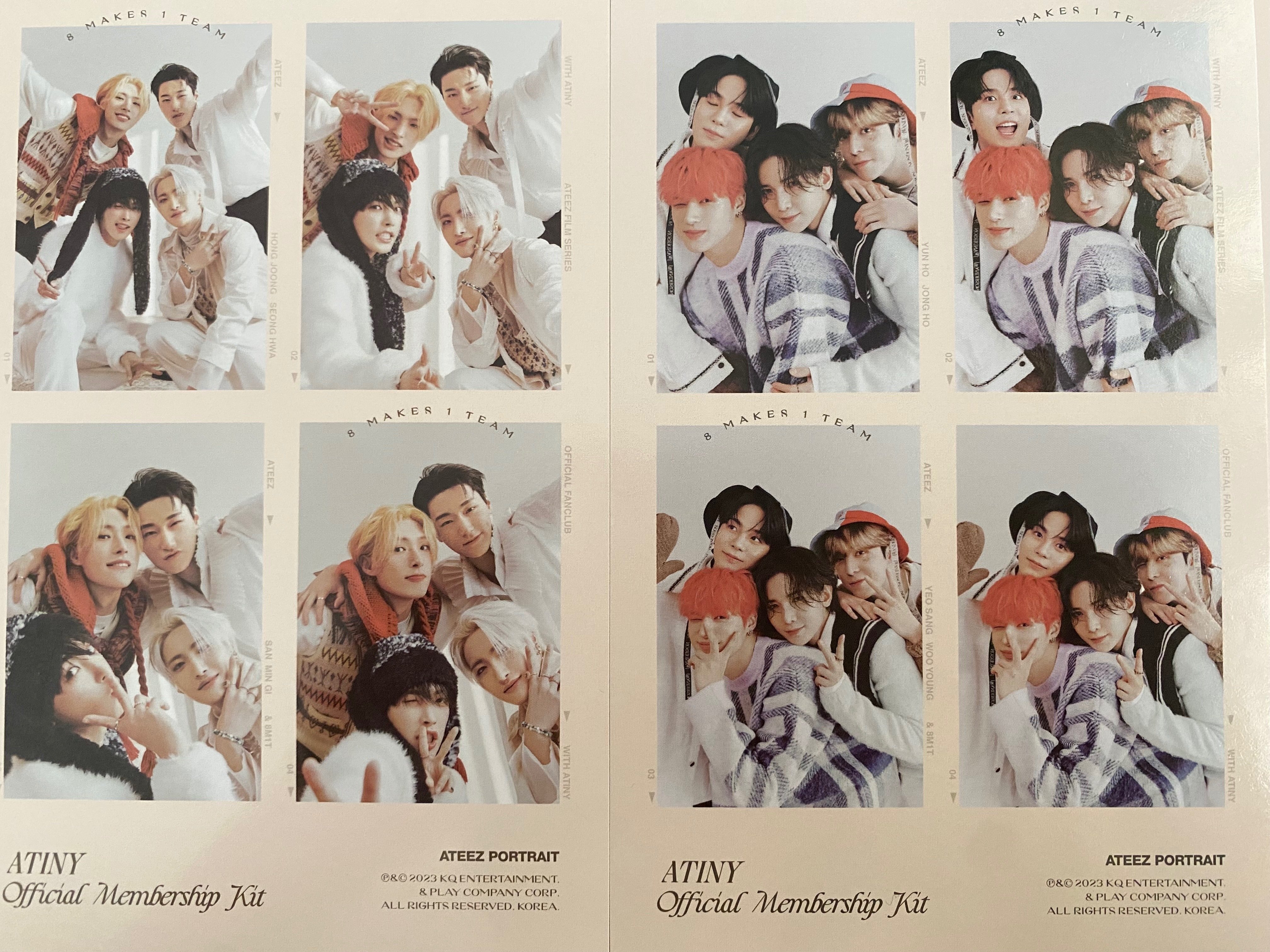 ATEEZ OFFICIAL MEMBERSHIP KIT レビュー｜HZK