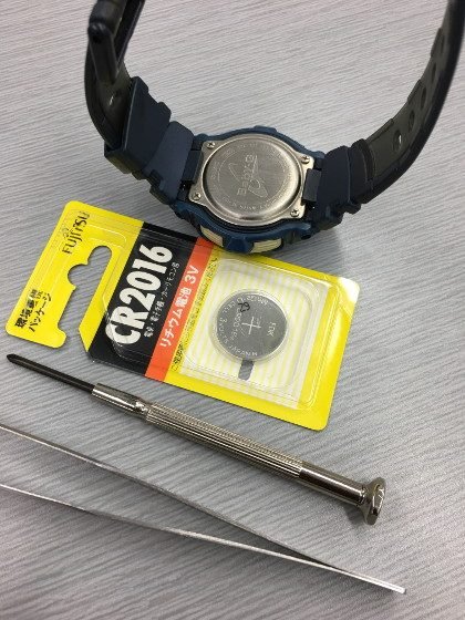 Gショック Baby-G BGX-151の電池交換してみた｜海山酒