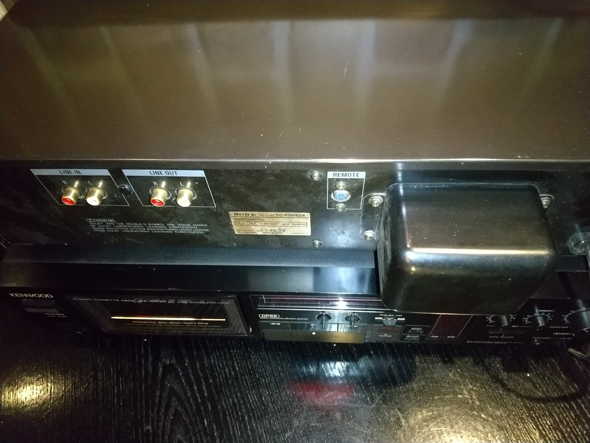 カセットデッキTC-K555ESⅡを修理しました。｜武蔵小山 BAR Gray