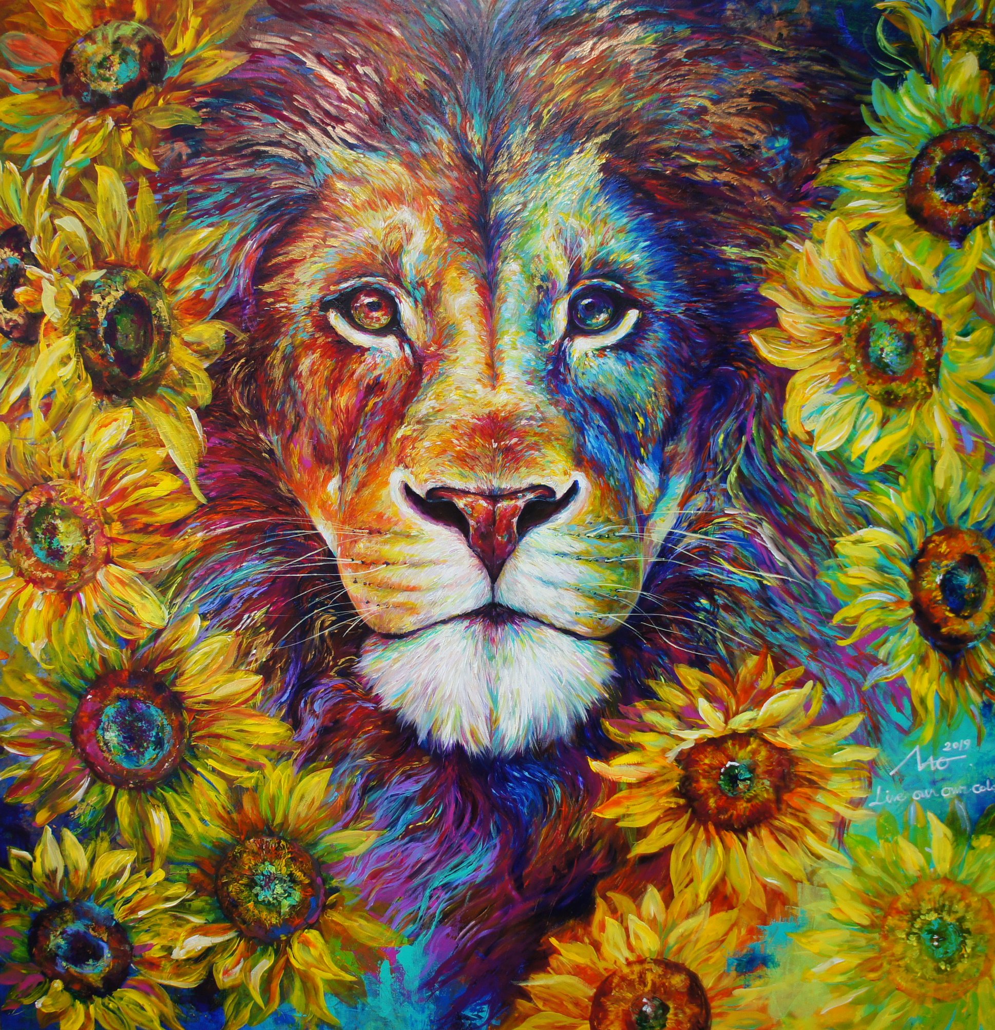 開運】パワフルなシンボル、ライオン｜infinity artist NAO