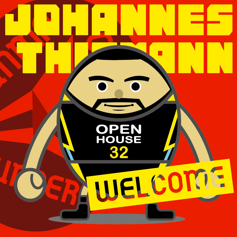 新加入！ヨハネス・ティーマン選手【えっぐびっと】群馬クレイン