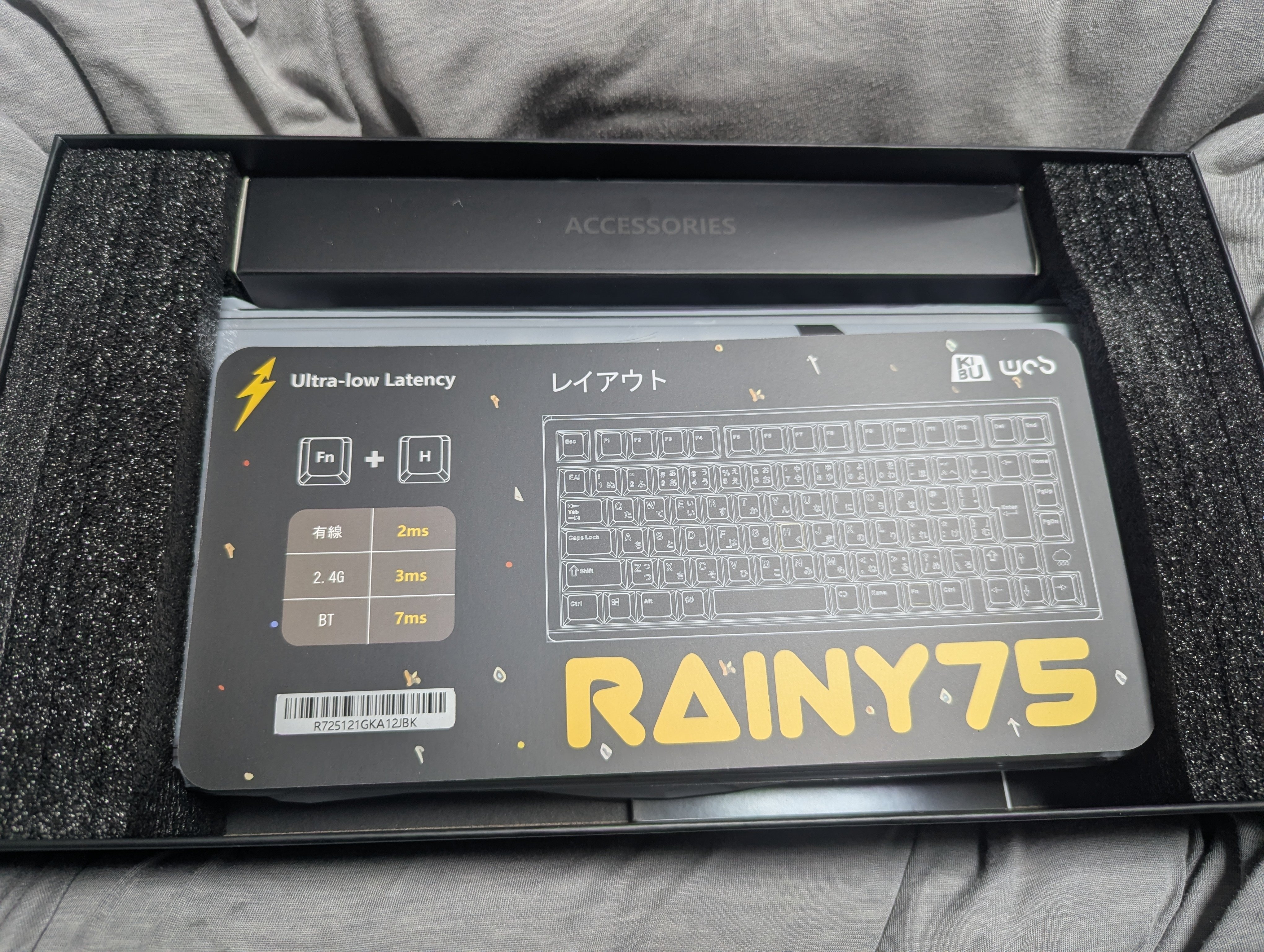 キーボード「WOBKEY Rainy 75 Pro（日本語配列）」に一目惚れした