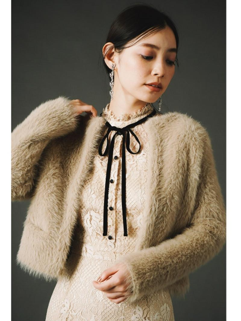 CELFORD(セルフォード)の「ファーライクニットカーディガン」 - PARTE