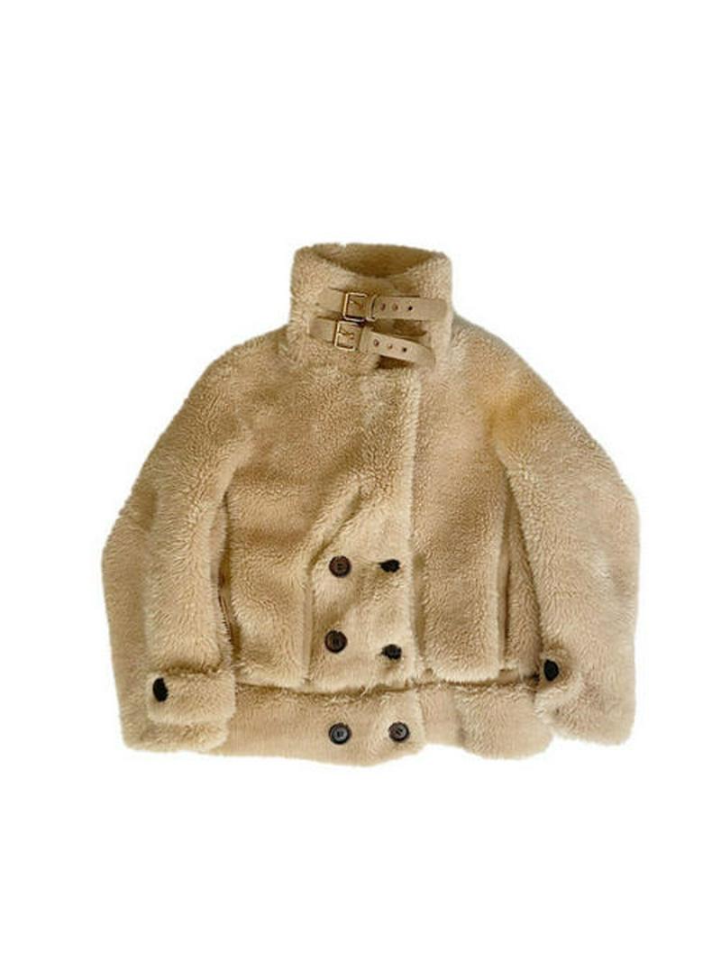 ACYM(アシーム)の「Teddy boa volume コート」 - PARTE