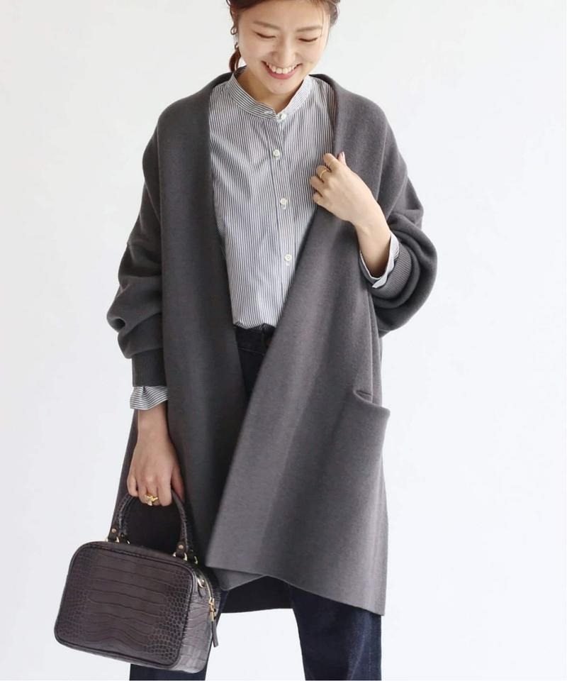 IENA(イエナ)の「《追加》ウールカシミヤガウンカーディガン◇（IENA