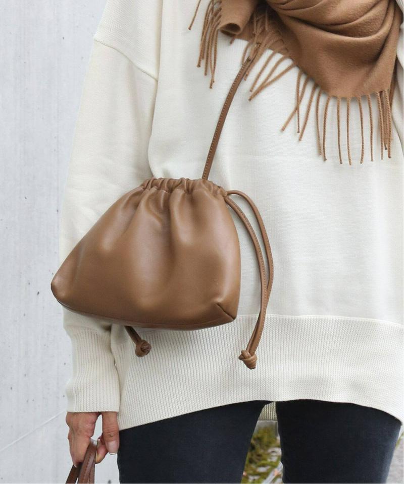 DEUXIEMECLASSE CELERI ラムレザー バック ダークブラウン Deuxieme