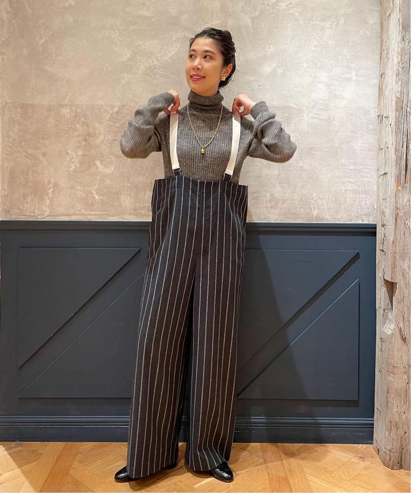 IENA(イエナ)の「《予約》IENA LA BOUCLE チョークストライプオーバー