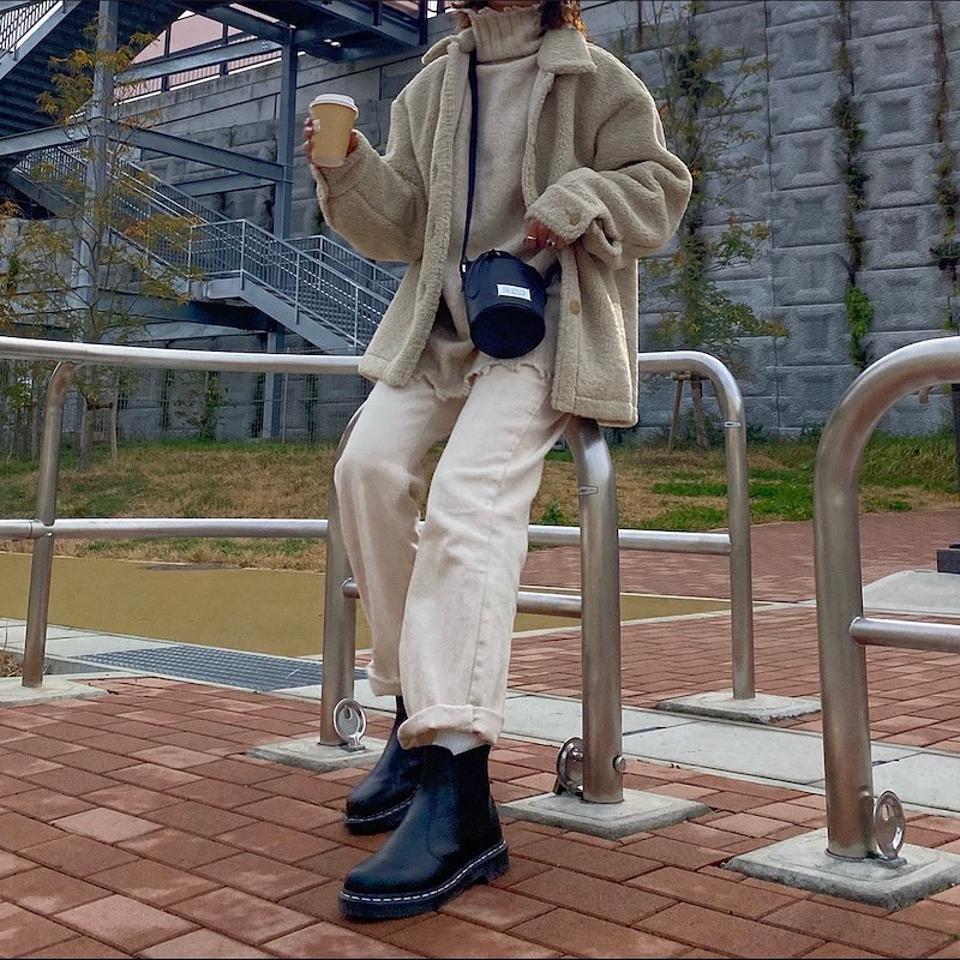 on_style_skmf / Dr.Martens(ドクターマーチン)の「2976 ホワイト