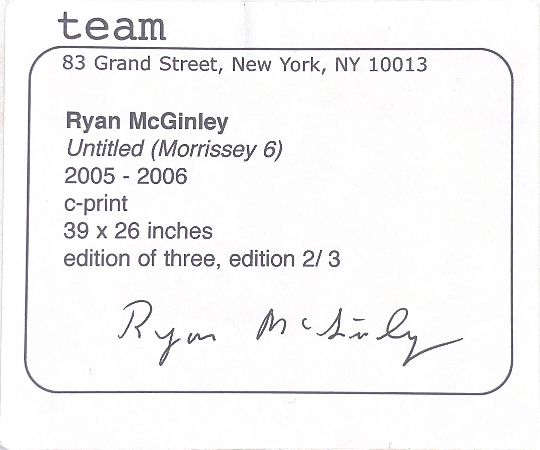 Ryan McGinley Modern & Contemporary Art: Online Auction, New York