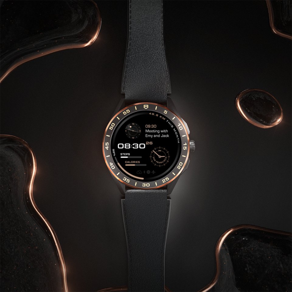 タグ・ホイヤーのラグジュアリースマートウォッチに「タグ・ホイヤー