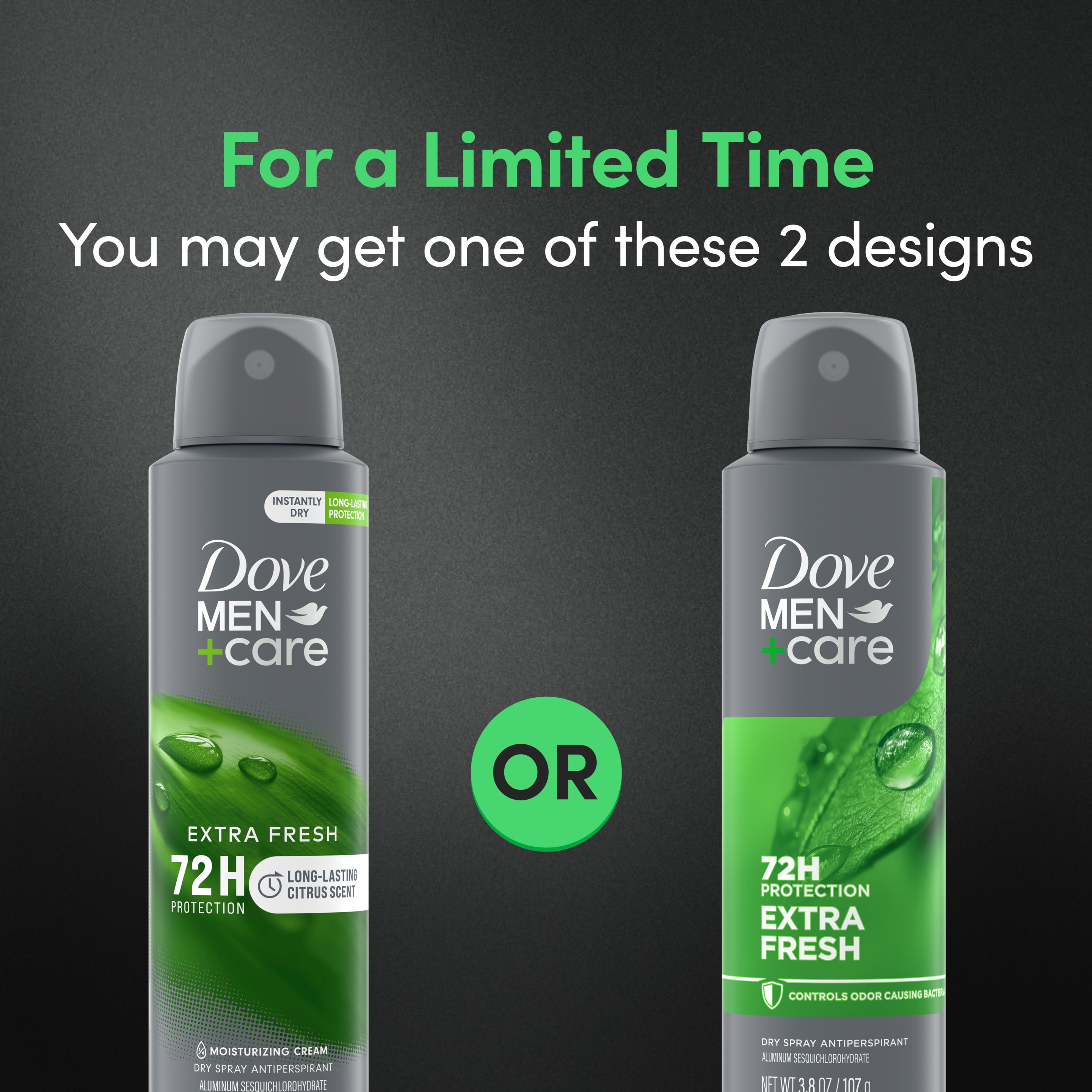 Men+Care Extra Fresh Antiperspirant Spray | Dove