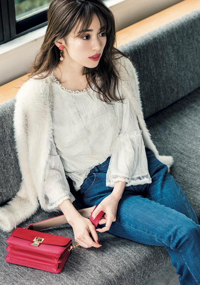 美人百花10月号掲載 Apuweiser-riche × 泉里香 │【公式通販】Arpege