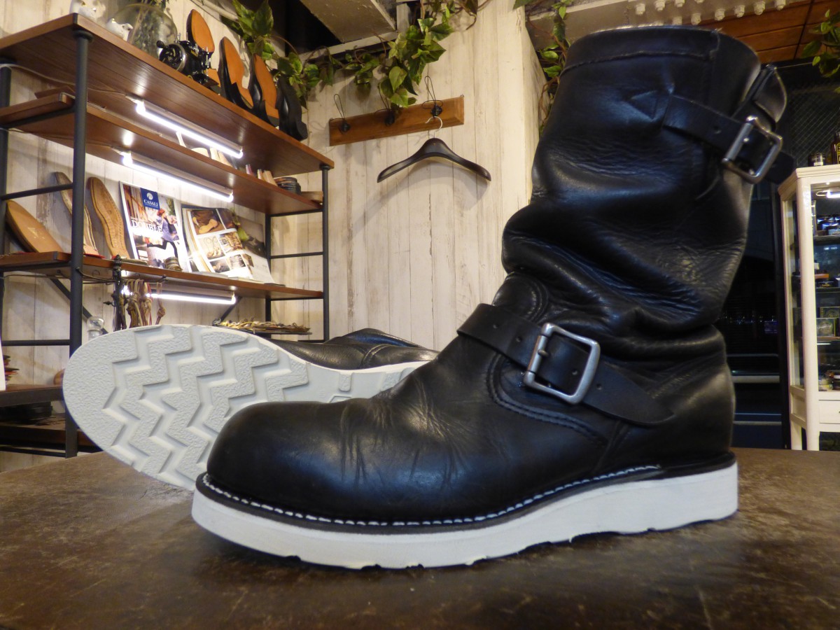 CHIPPEWA（チペワ）エンジニアブーツを疲れないビブラム4014へカスタム