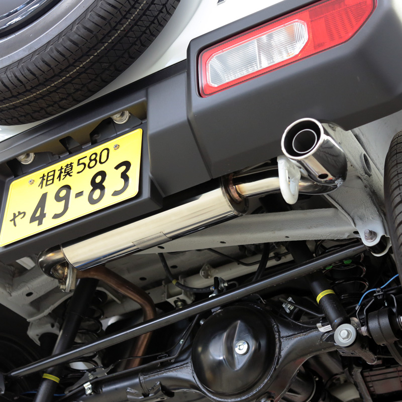 静香御前マフラー JB64用 | ジムニー専門店アピオ