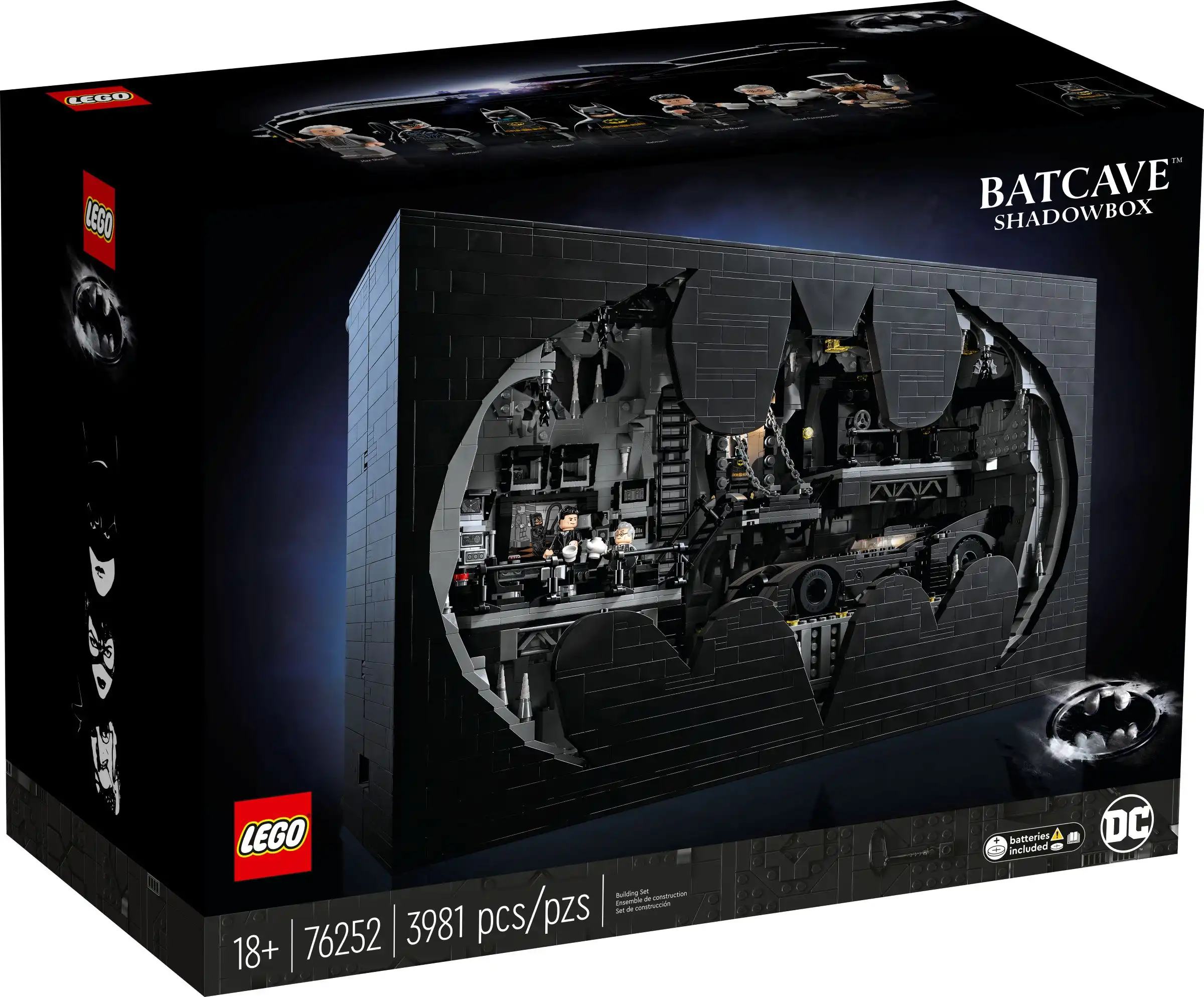 Lego 76252 DC Super Heroes Jaskinia Batmana w ramce - najniższa