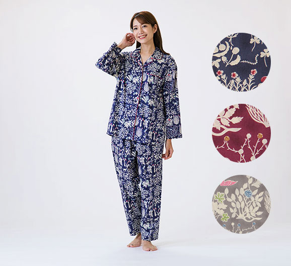 LIBERTY] リバティプリント タナローン レディース パジャマ | arakawa