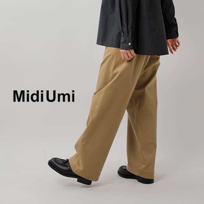 MidiUmi ミディウミ イージー チノ パンツ 4-769740-rf レディース