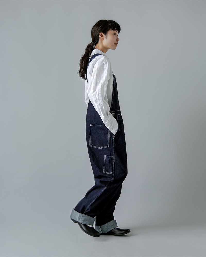 LENO リノ セルヴィッチデニム オーバーオール leno-pt005-008-hm