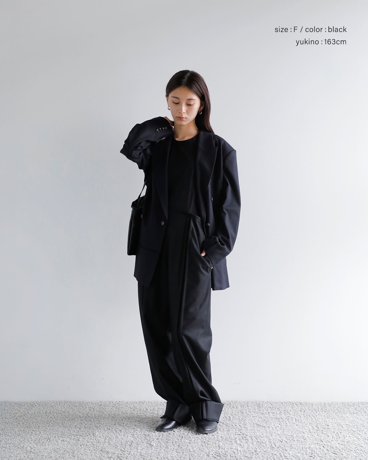 20%OFF】JUN MIKAMI ジュンミカミ ウール フラノ ジャンプスーツ 25aw