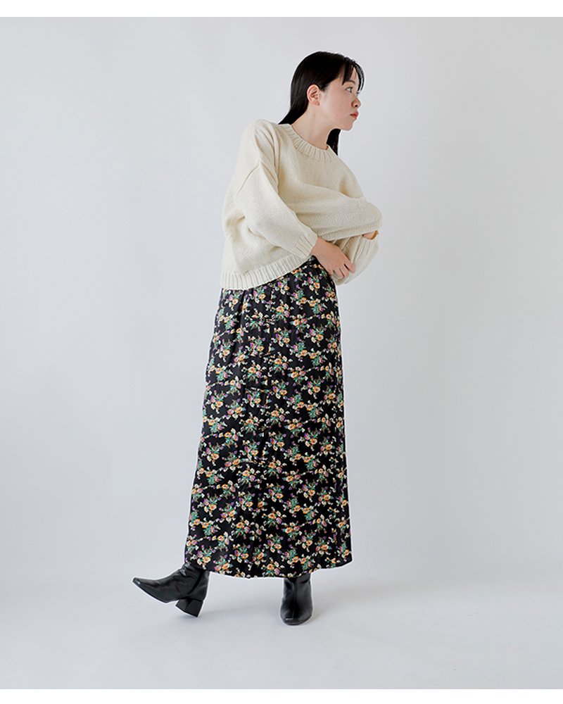 60%OFF】Shinzone シンゾーン フラワー ブーケプリント サテン