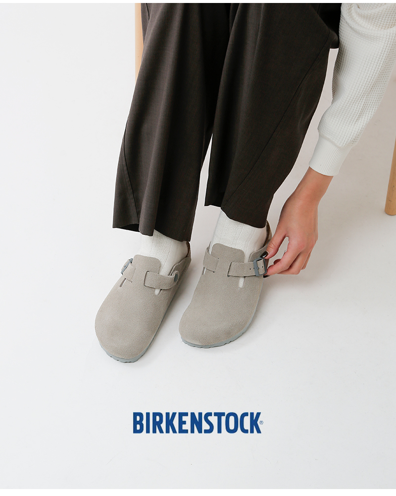 BIRKENSTOCK ビルケンシュトック ボストン スエードレザー ナロー