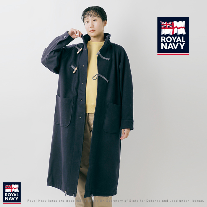 30%OFF】ROYAL NAVY ロイヤルネイビー カルゼメルトン スモック ロング