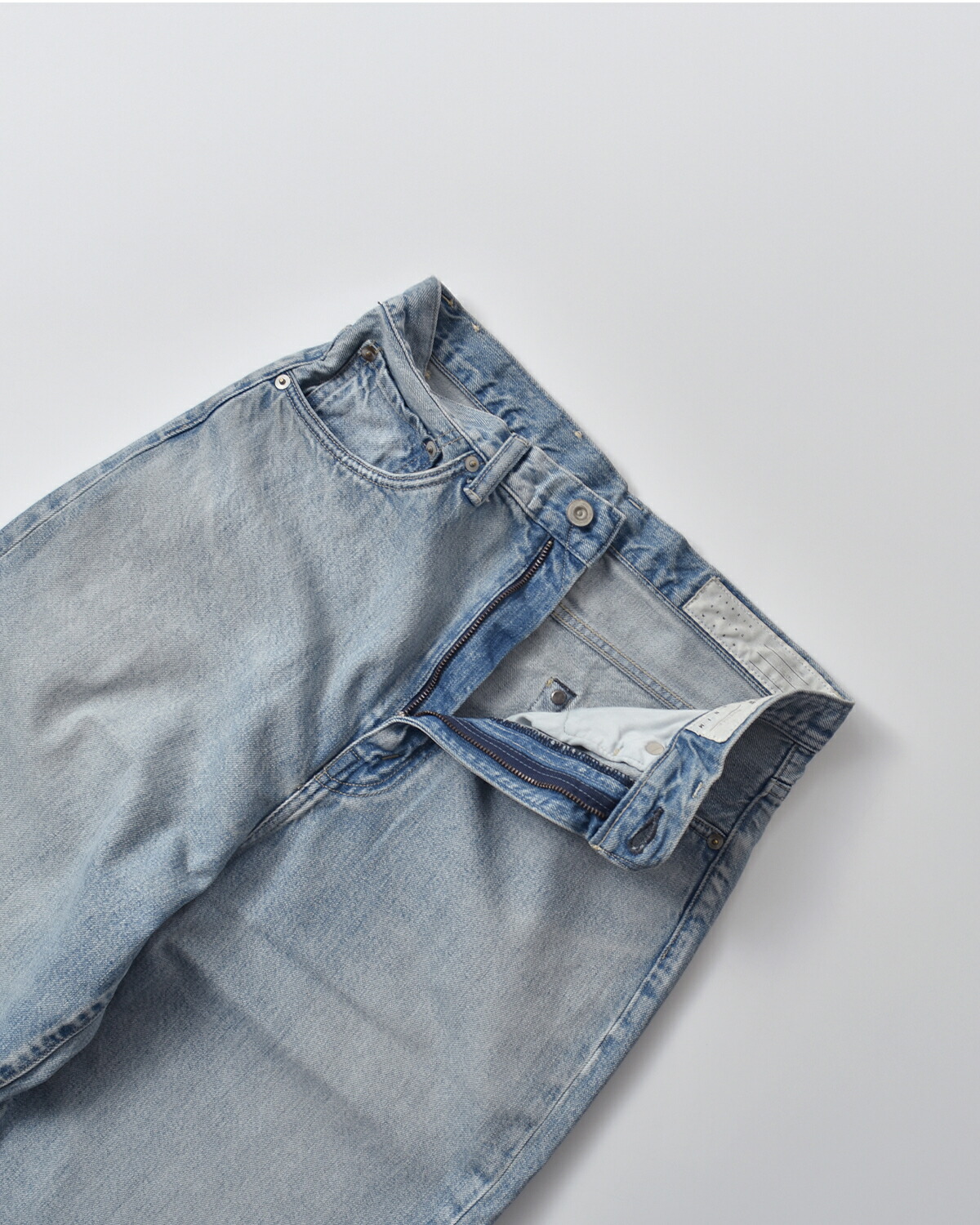 KURO クロ ハイウエスト ワイド テーパード デニム パンツ “OPTIMA