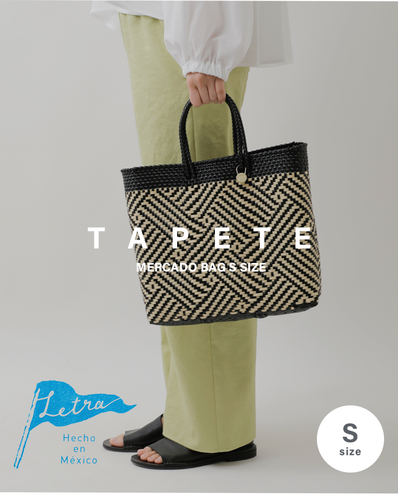 Letra レトラ メルカドバッグ Sサイズ “TAPETE” tapete-s-mn