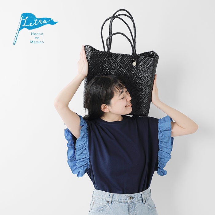 Letra レトラ メルカドバッグ ロングハンドル Mサイズ “ROMBO” rombo-m