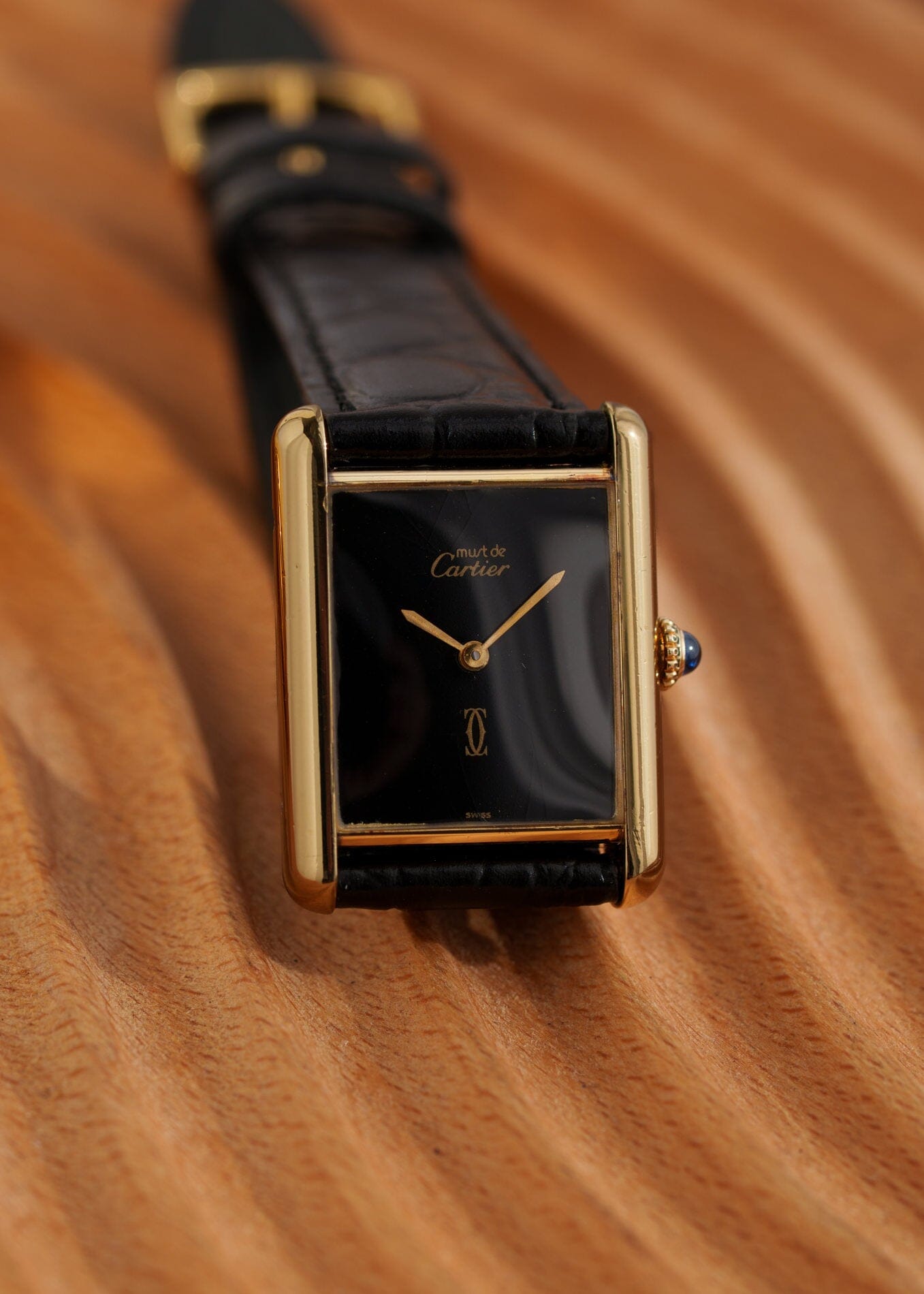カルティエ マストタンク LM ブラックオニキス 手巻き 1970年代 | ARBITRO