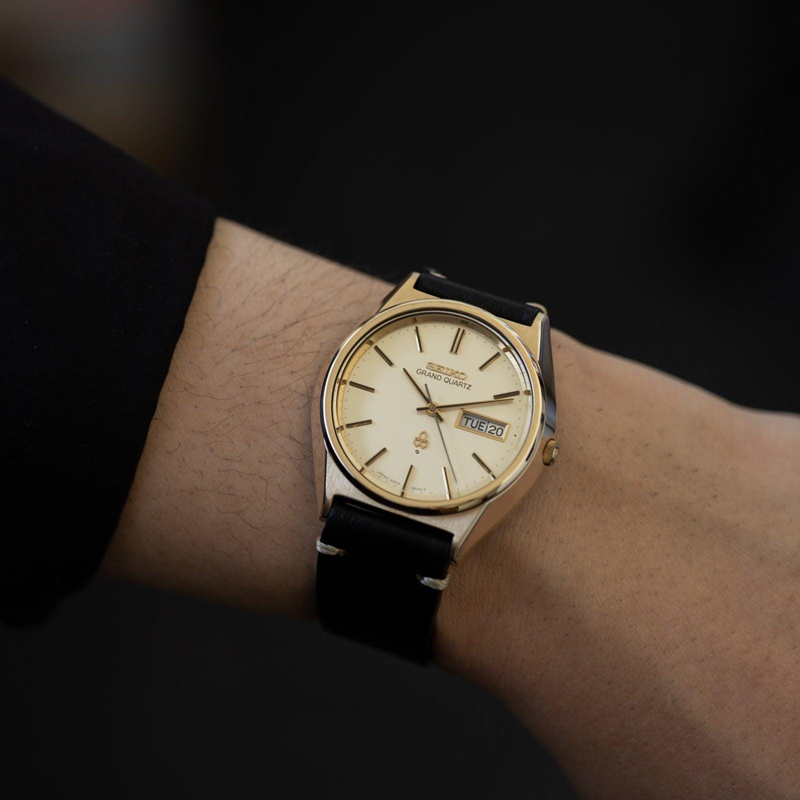 SEIKO GRAND QUARTZ 4843-8040 CAP GOLD | ARBITRO