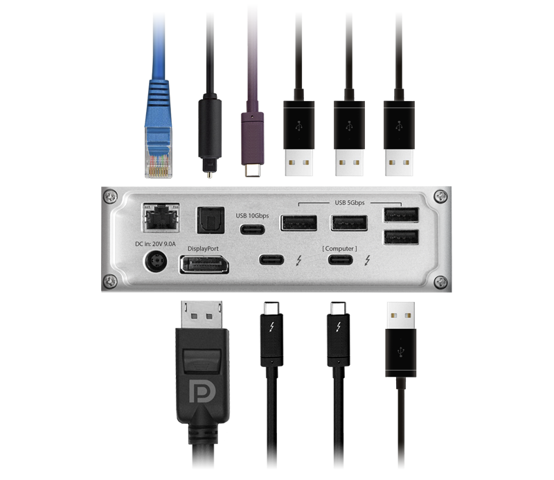 New Thunderbolt 3 Dock | Thunderbolt Station 3 Plus | CalDigit