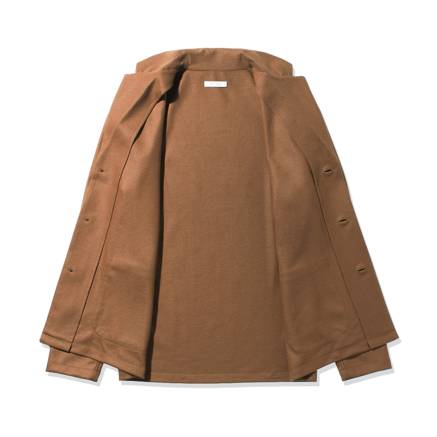 ベガスムース ウールジャージージャケット col.キャメル - ARCODIO