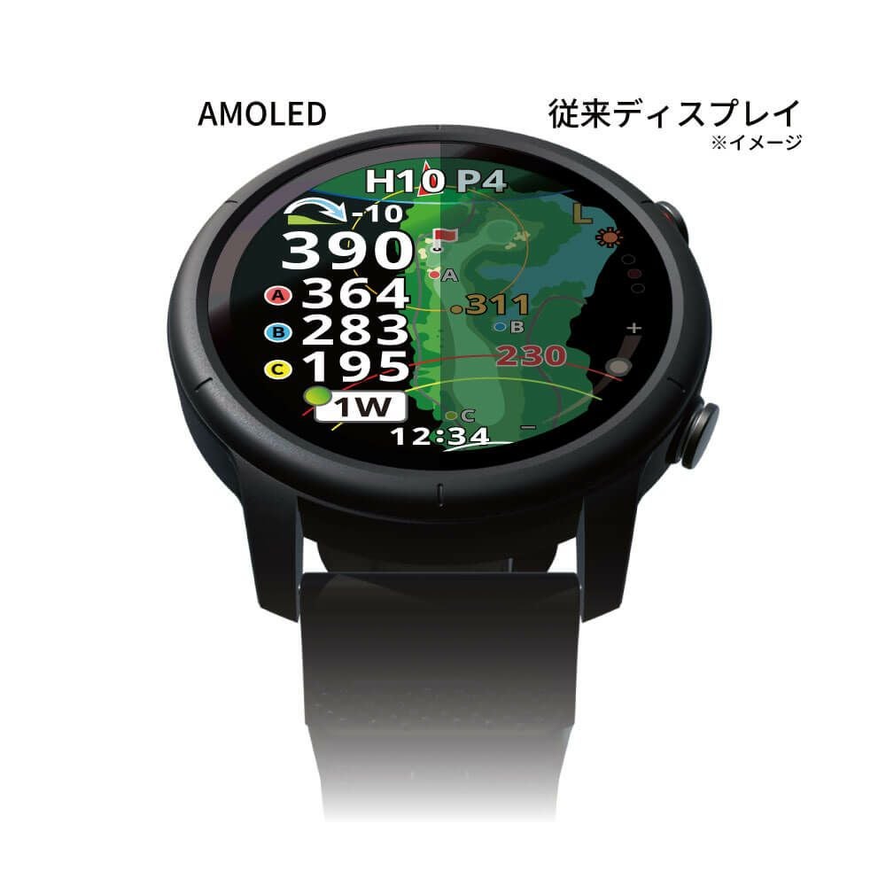 ショットナビ Shot Navi VELLIX V12 べリックス 1.2インチ AMOLED