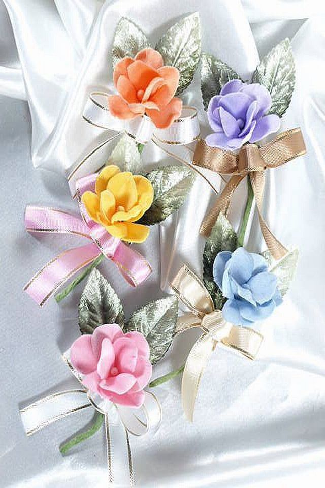 コサージュ／アートフラワー・アーティフィシャルフラワー】プチローザ