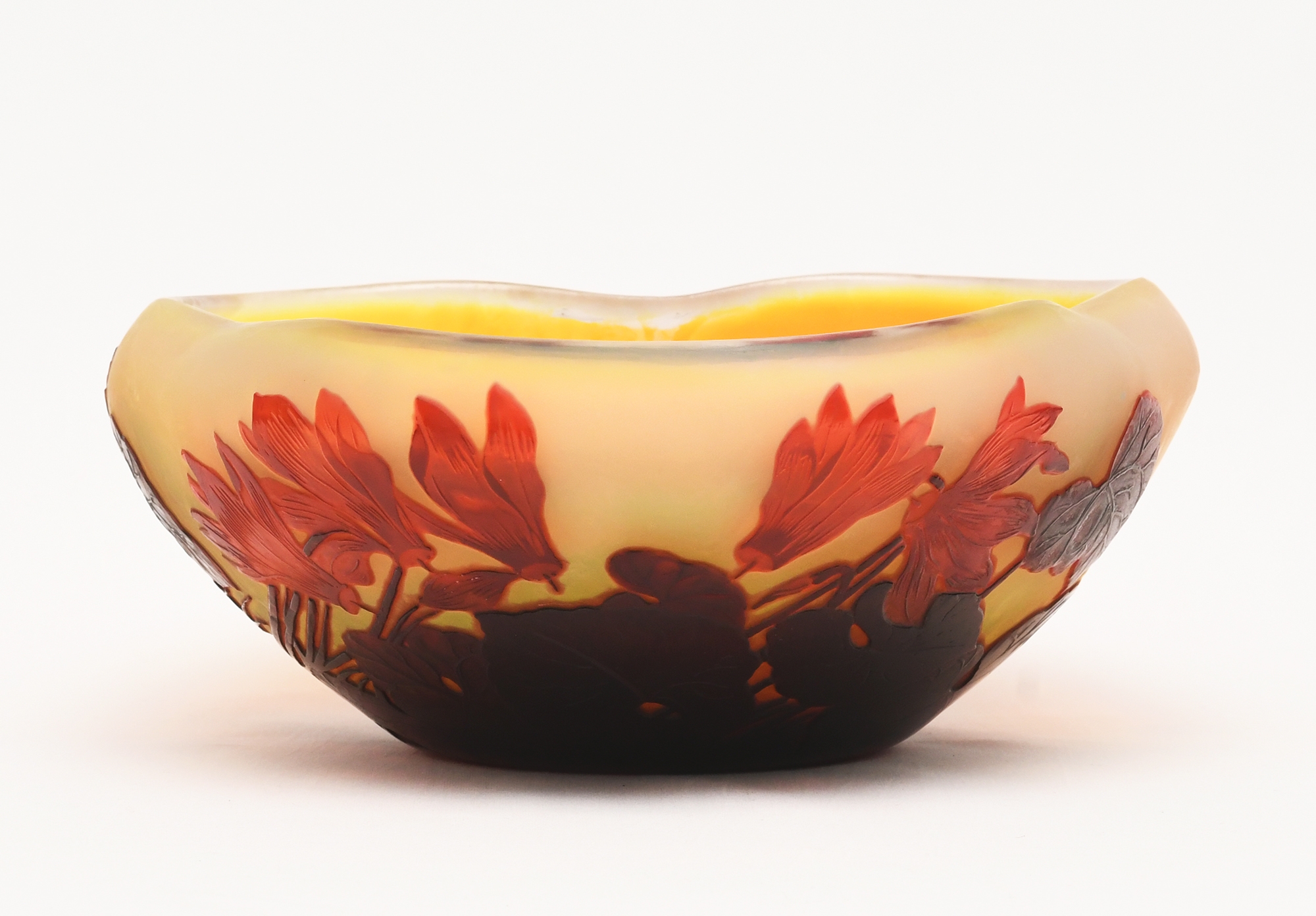 エミール・ガレ『 シクラメン文鉢【お問い合わせください】』 | ガラス