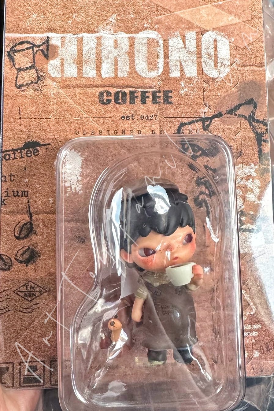 POP MART Hirono Coffee Figurine – Art Toy Familia