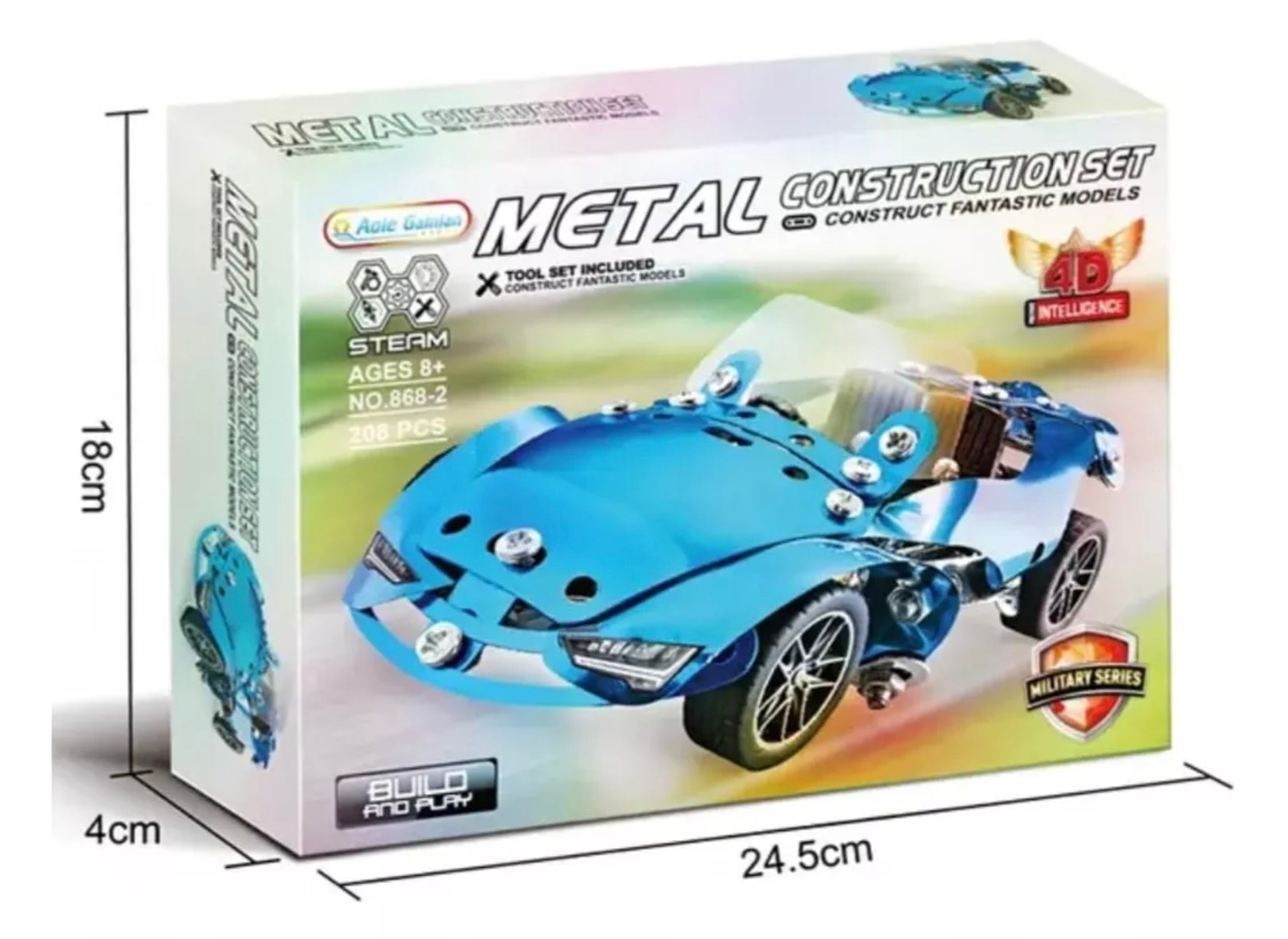 Juguete Armable Auto Interactivo Para Niños – Articulos Militares