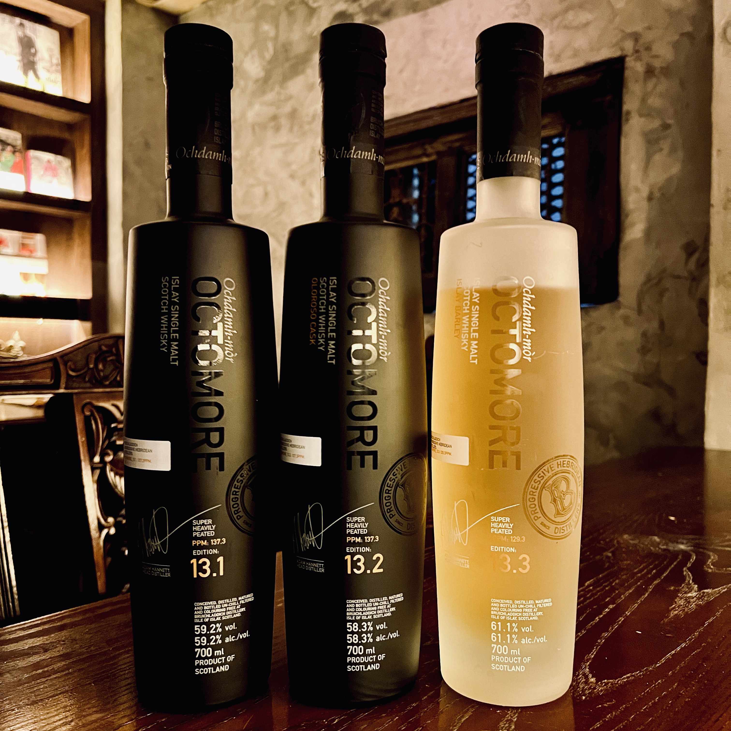 オクトモア 13シリーズ ブルックラディ蒸留所から世界最強のピート香