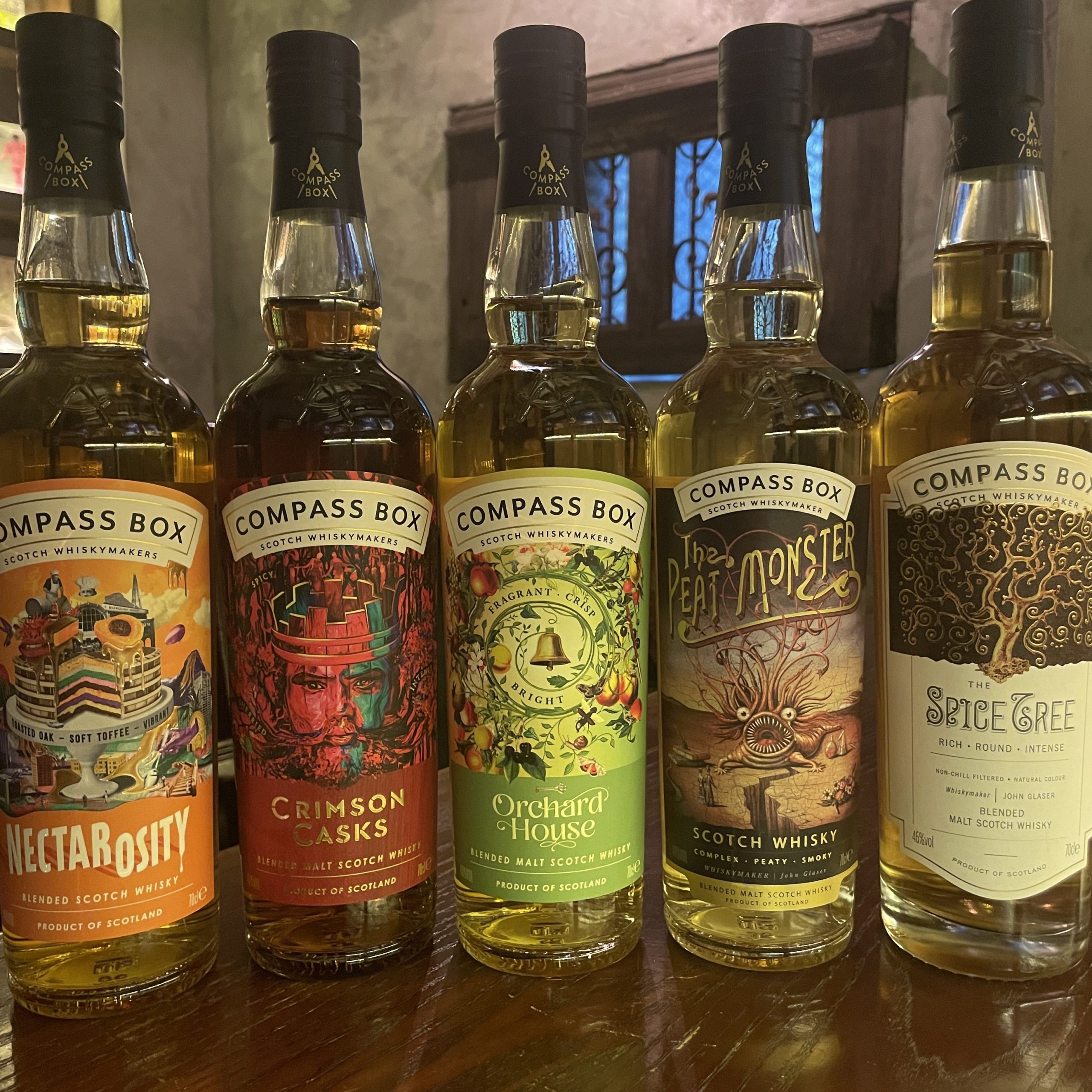 コンパスボックス人気ランキング コアコレクションにネクタロシティと