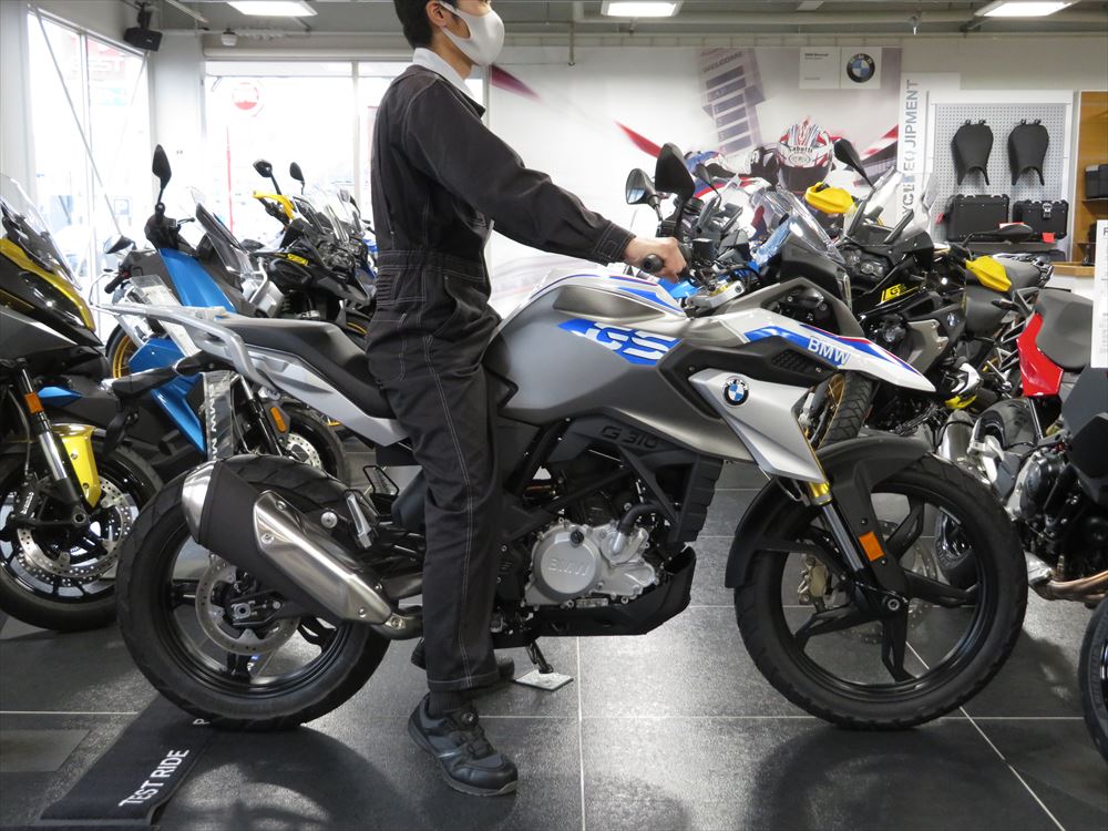 足着きが不安な方に朗報！G310GSのローダウン試乗車が完成 | オート