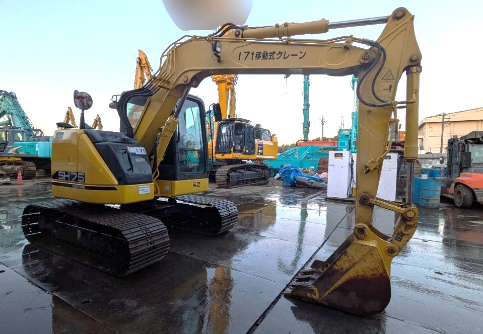 ID122509】SH75X-6A ☆年度末！謝恩セール☆ | 特選解体重機 | 株式