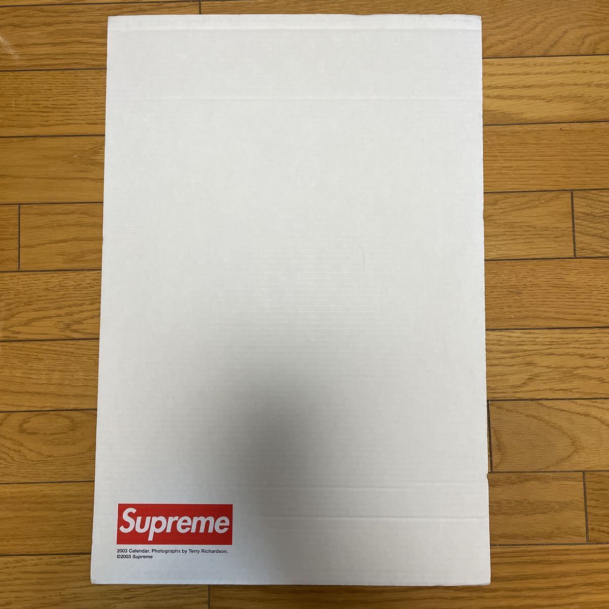激レア 新品未使用品 Supreme Terry Richardson 2003 Calendar