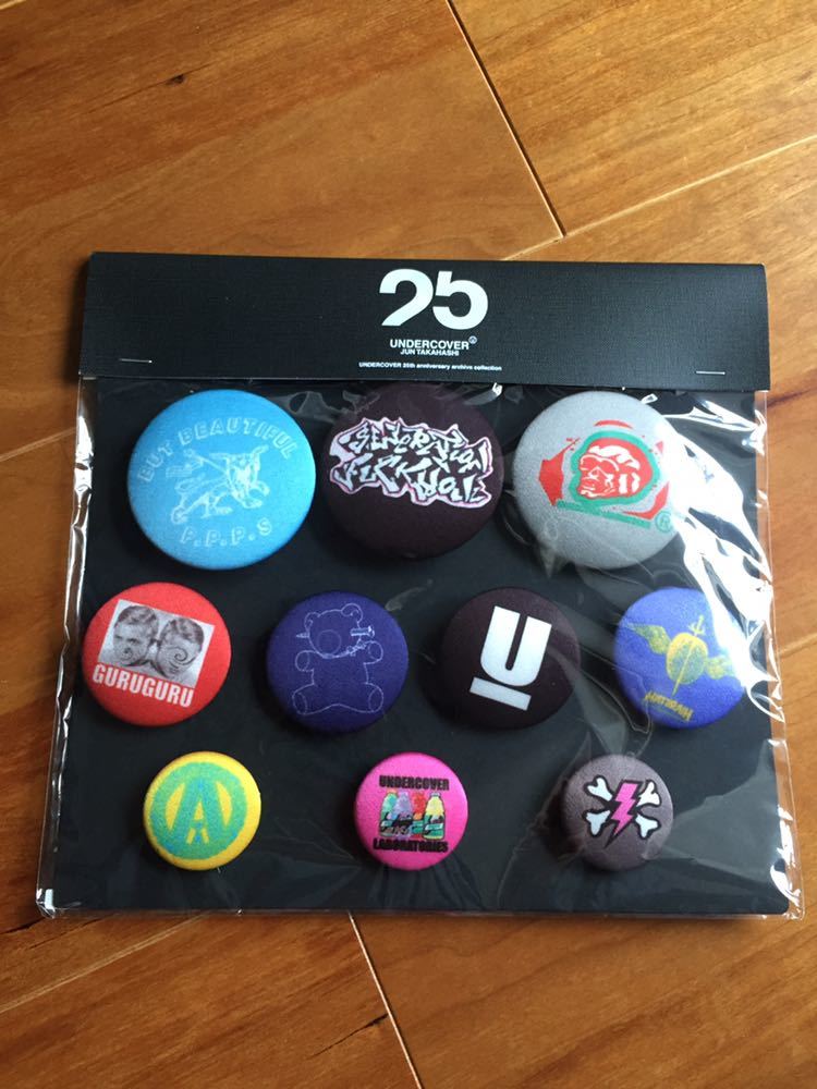 Undercover THE GREATEST アーカイブバッジセット 25周年