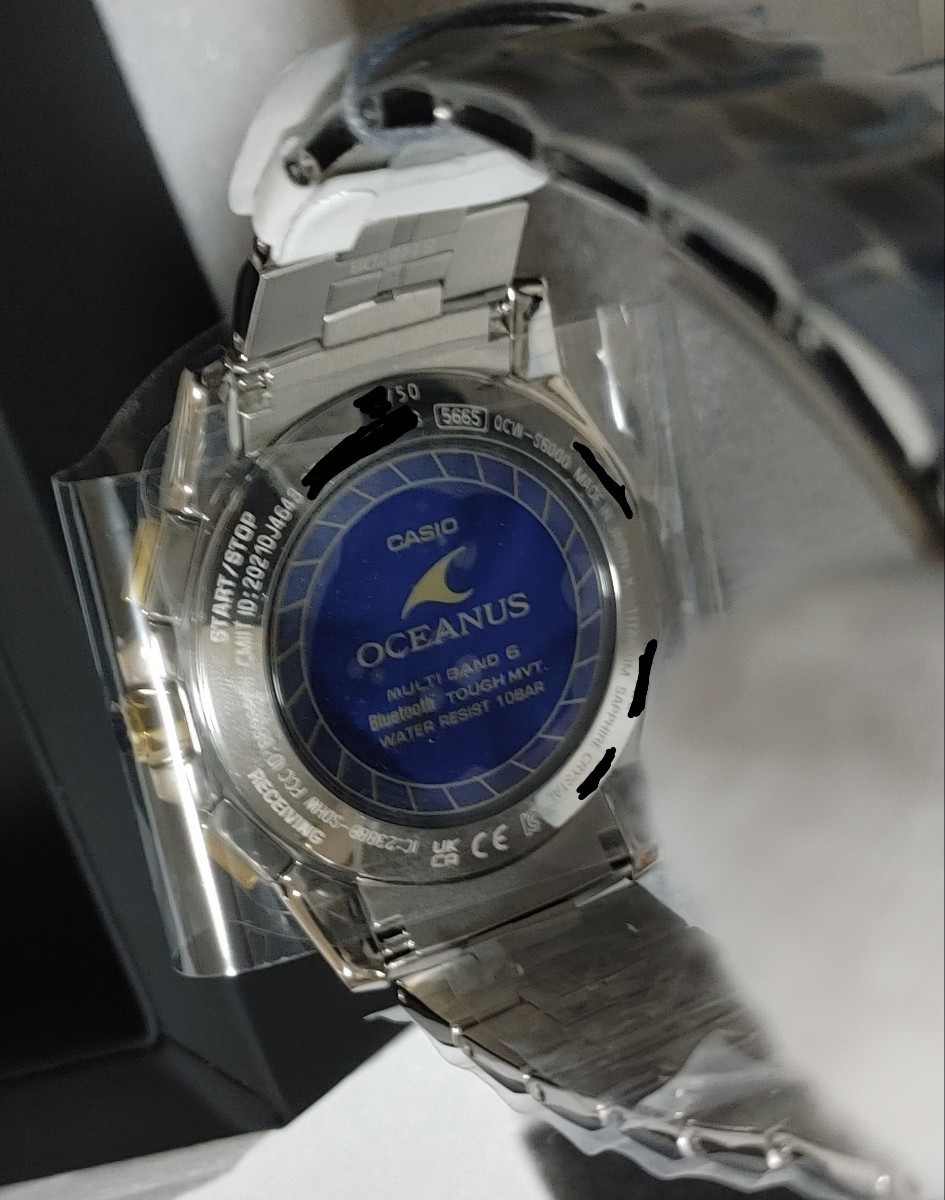 ☆ラスト1本 超希少 世界50本 オシアナス OCW-S6000SWS-3AJR 新品 タグ
