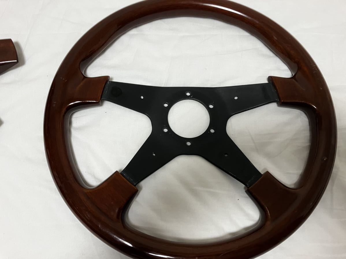 レノマ ステアリング ウッド ハンドル② italvolanti renoma PARIS