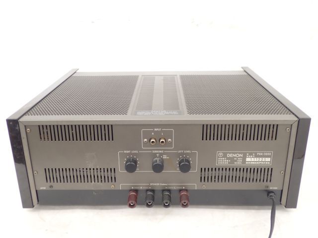 高額買取実施中!!】パワーアンプ DENON POA-3000
