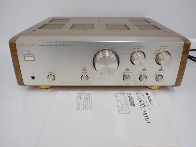 高額買取実施中!!】SANSUI プリメインアンプ AU-α907